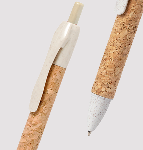 Kuglepenne af kork