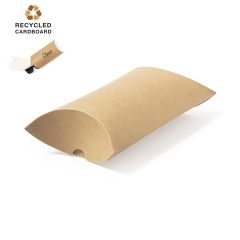 Aflang gaveæske i kraftpapir af genanvendt materiale