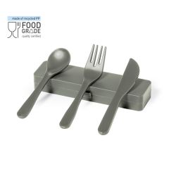 Komplet bestik sæt af genanvendt plast