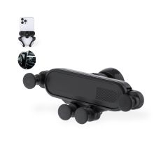 Svart justerbar mobilholder til bilen