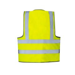 Robust unisex refleksvest med glidelås - mulighet for logo