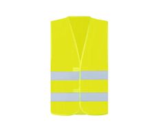 Standard sikkerhetsvest av polyester med trykkmulighet