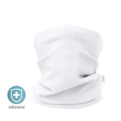 Antibakteriell halsbuff av myk polyester