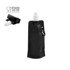 Fleksibel drikkedunk med sikkerhedslåg og karabinhage