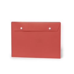 Dokument holder af plast med trykknapper