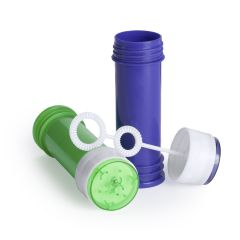 Såpebobler med mini-spill i lokket