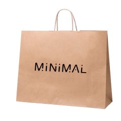 Shopper pose i genanvendt papir - 19,6 liter (Afgiftspligtig)