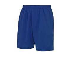 Polyester sportsshorts med sidelommer