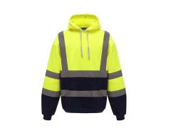 Myk refleks hettegenser av polyester