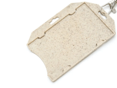 ID-kort / visittkortholder for nøkkelsnor - Laget av stivelse