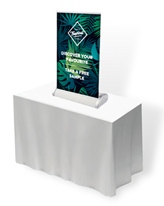 Liten rollup til bordet