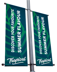 PVC Blockout banner - lystett